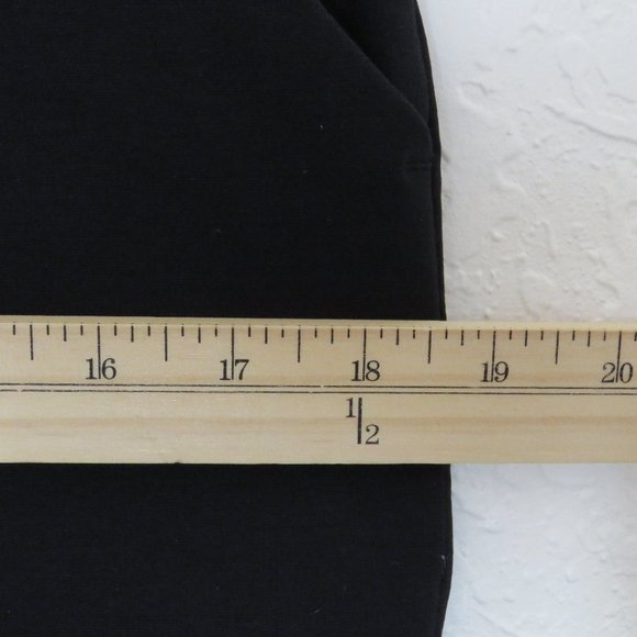 A New Day* Women's 6"‎ Back Slit Half Zipper Double Front Pocket pencil Skirt~ 6 - Picture 7 of 9